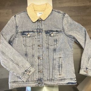 NEW Sherpa Lined Jean Jacket from Old Navy!